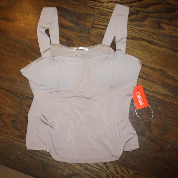 Intempo ladies nude top body suit top to belly area size XL - Picture 1 of 5